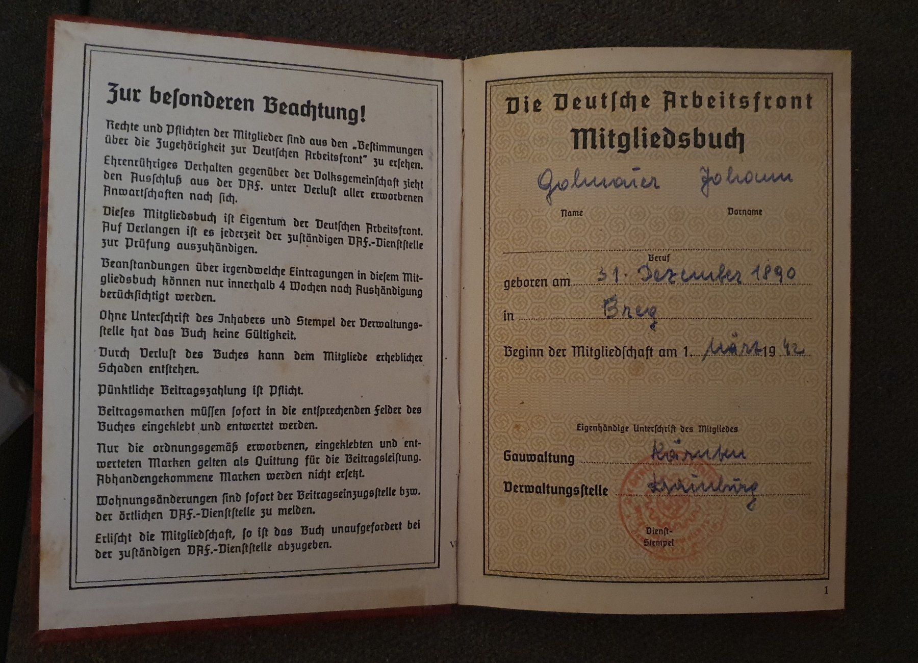 Libri: Deutsche arbeitsfront – Usato da Pregassona venduto da eld_st6b 1