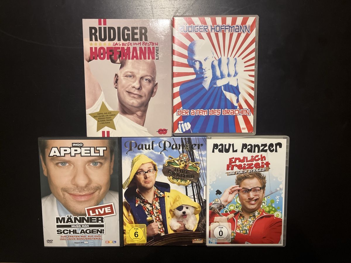 Tutti i DVDs: Comedy DVD Sammlung – Usato da Konolfingen venduto da Cassius_X