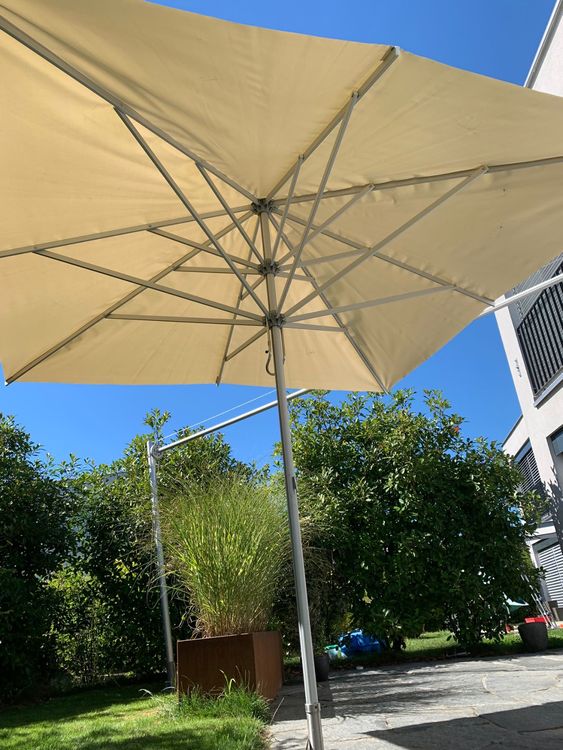 Sonnenschirm im Gastrostandard 3 x 3m Kaufen auf Ricardo