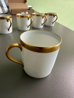 6 Tassen für Tee und Kaffee ( LIMOGES Porcelaine )