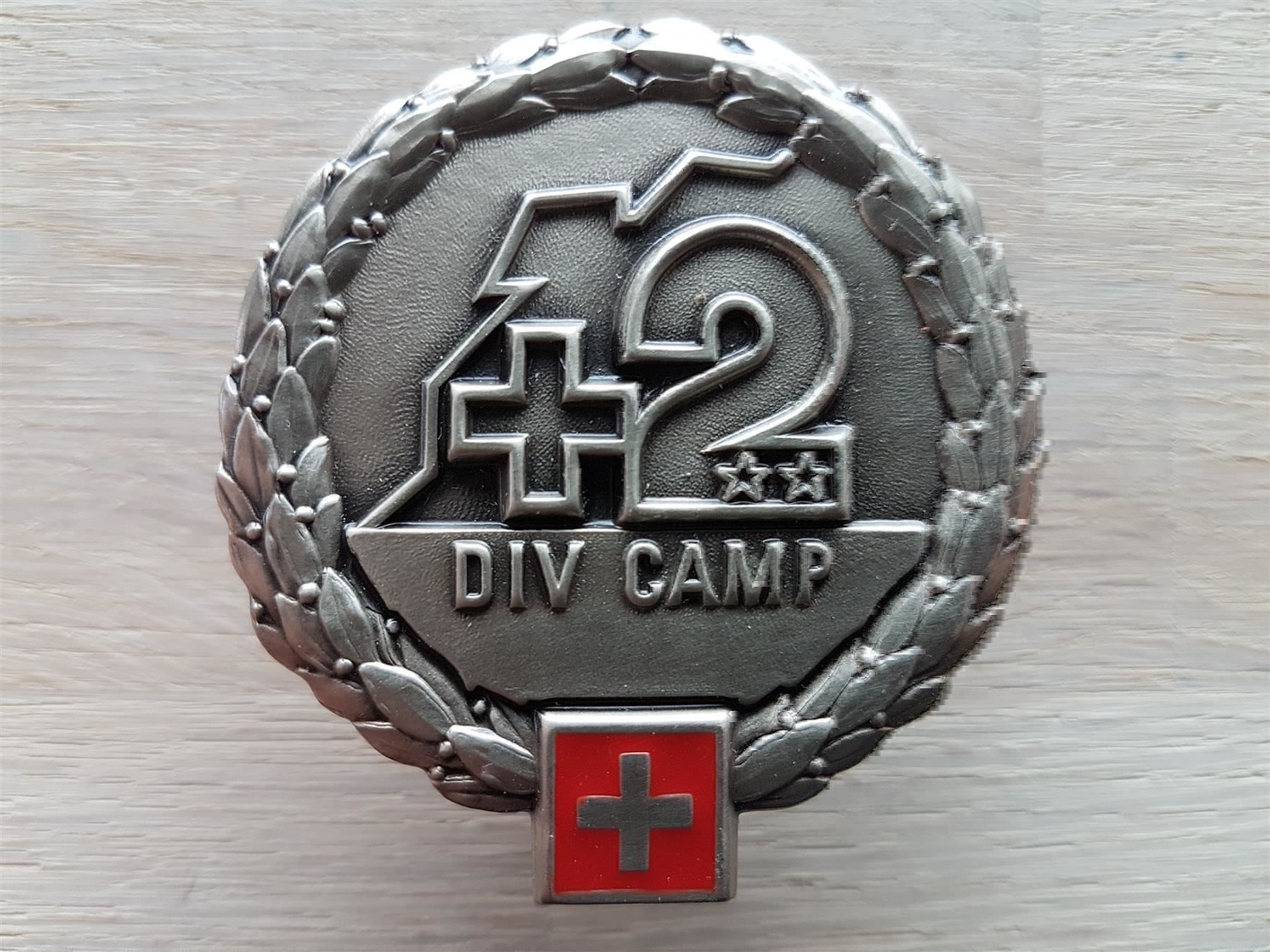 Placchette & Badge: Béret Emblem Div Camp 2 – Usato da Erlinsbach venduto da S700