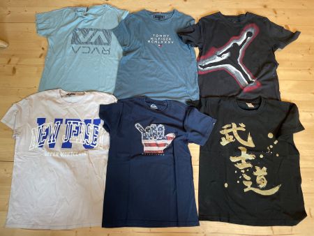 Set Teenager Gr. S (JORDAN, HILFIGER, QUICKSILVER, ..)