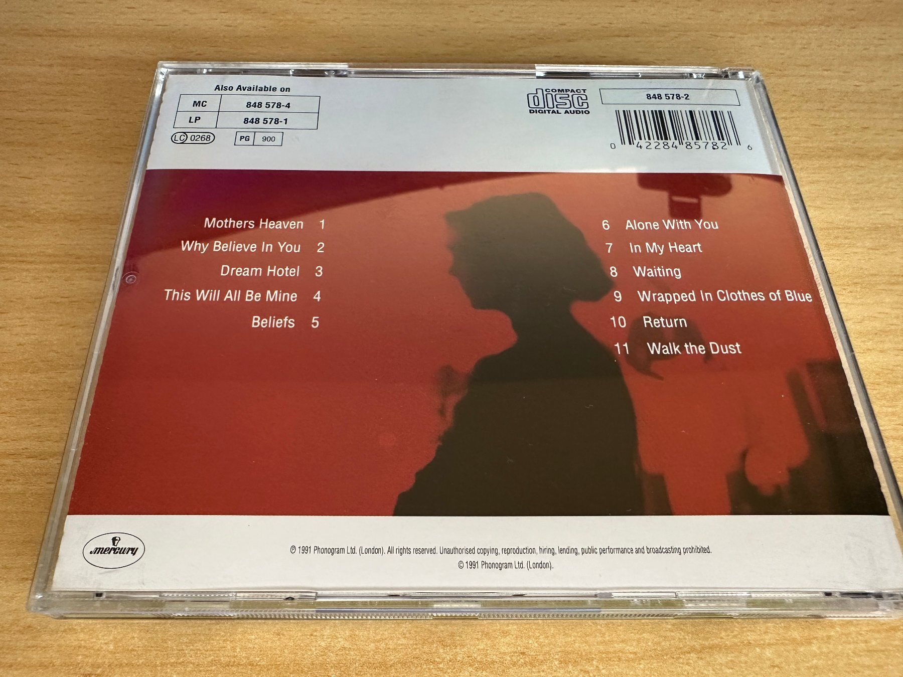 CDs: Texas – Mothers Heaven – Gebraucht aus Rikon im Tösstal von Alpenmutz 1