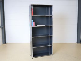 USM Haller Regal | Anthrazit 1x5 offen | Neuwertig