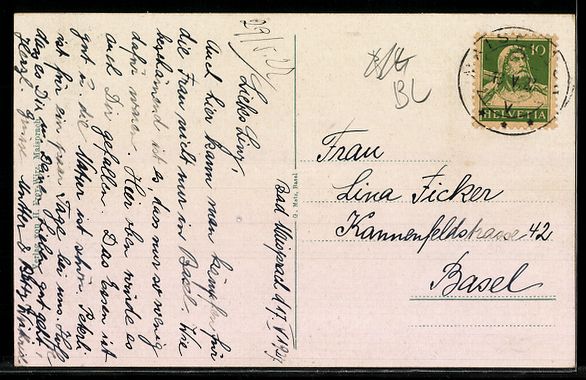Cartoline postali: AK Maisprach, Teilansicht mit Bad – Usato da Berlin venduto da bartko-reher 1