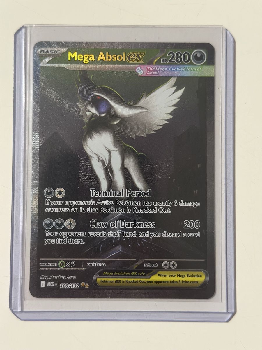 Mega Absol EX Mega Evolution EN 180/132 (Neu (gemäss Beschreibung)) in ...