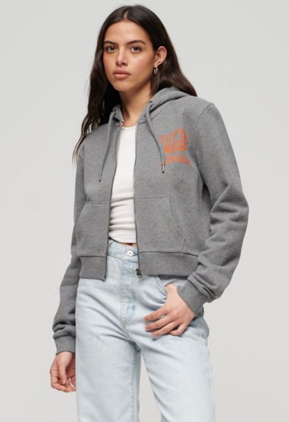 Superdry Jacken: Neuer Superdry Athletic Essentials Crop Zip Hoodie, Gr. 42/L – Neu und originalverpackt aus Thun von dane_pao 2