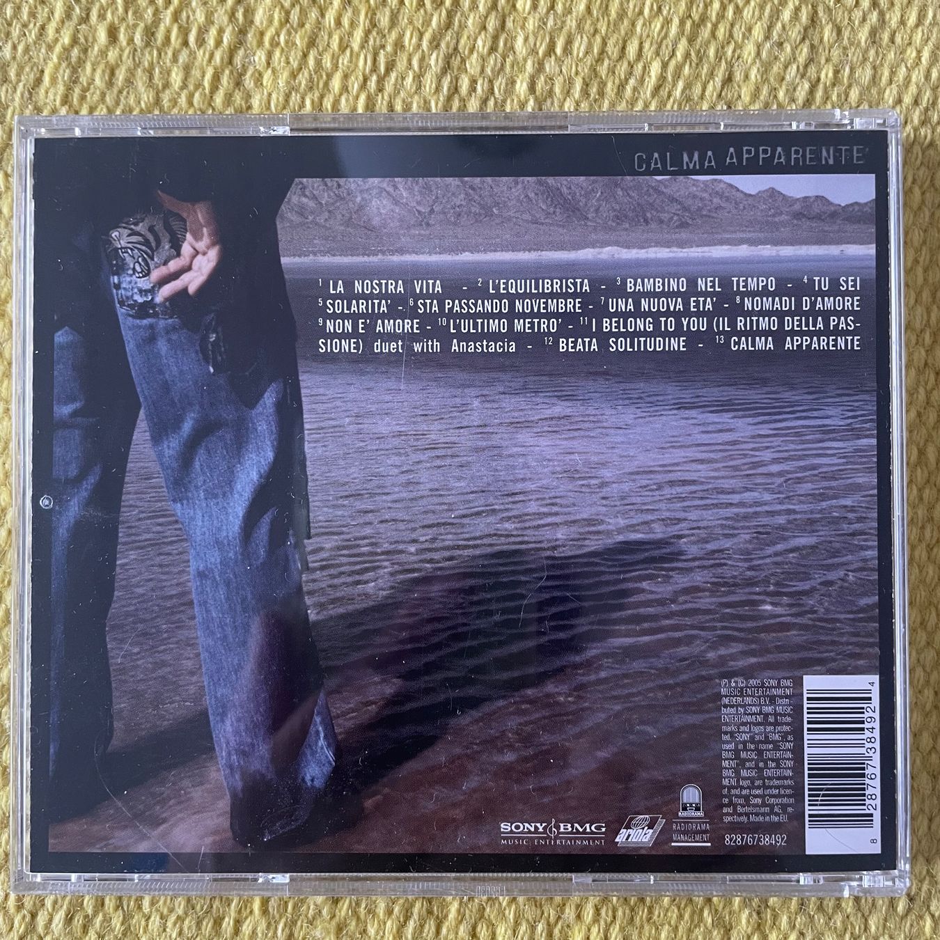 CD: EROS RAMAZZOTTI-CALMA APPARENTE – Usato da Rorschacherberg venduto da CD-Roli 1