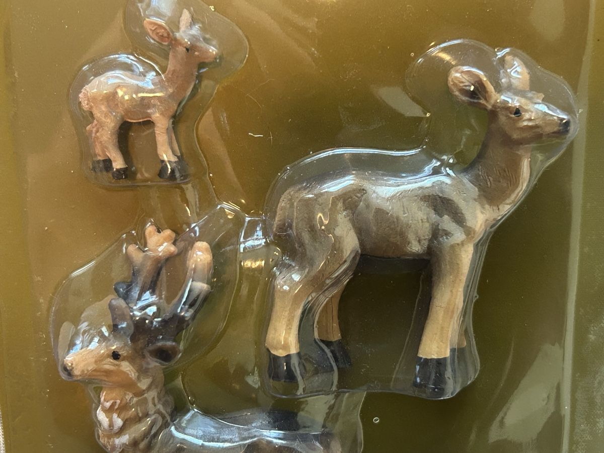Statuette: ***DEKO Rentiere NEU NP. 9.95*** – Nuovo e nell'imballaggio originale da Winterthur venduto da stella67 2