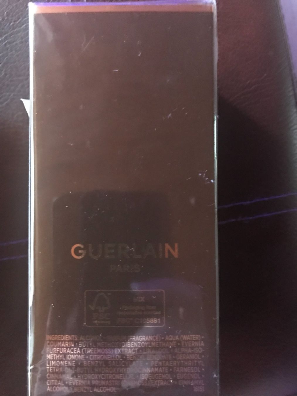 Guerlain Profumi & Eau de Toilette: Original Cuir Intense by Guerlain Eau de Parfum 125ml – Usato da Opfikon venduto da Sonnenuntergang12 1