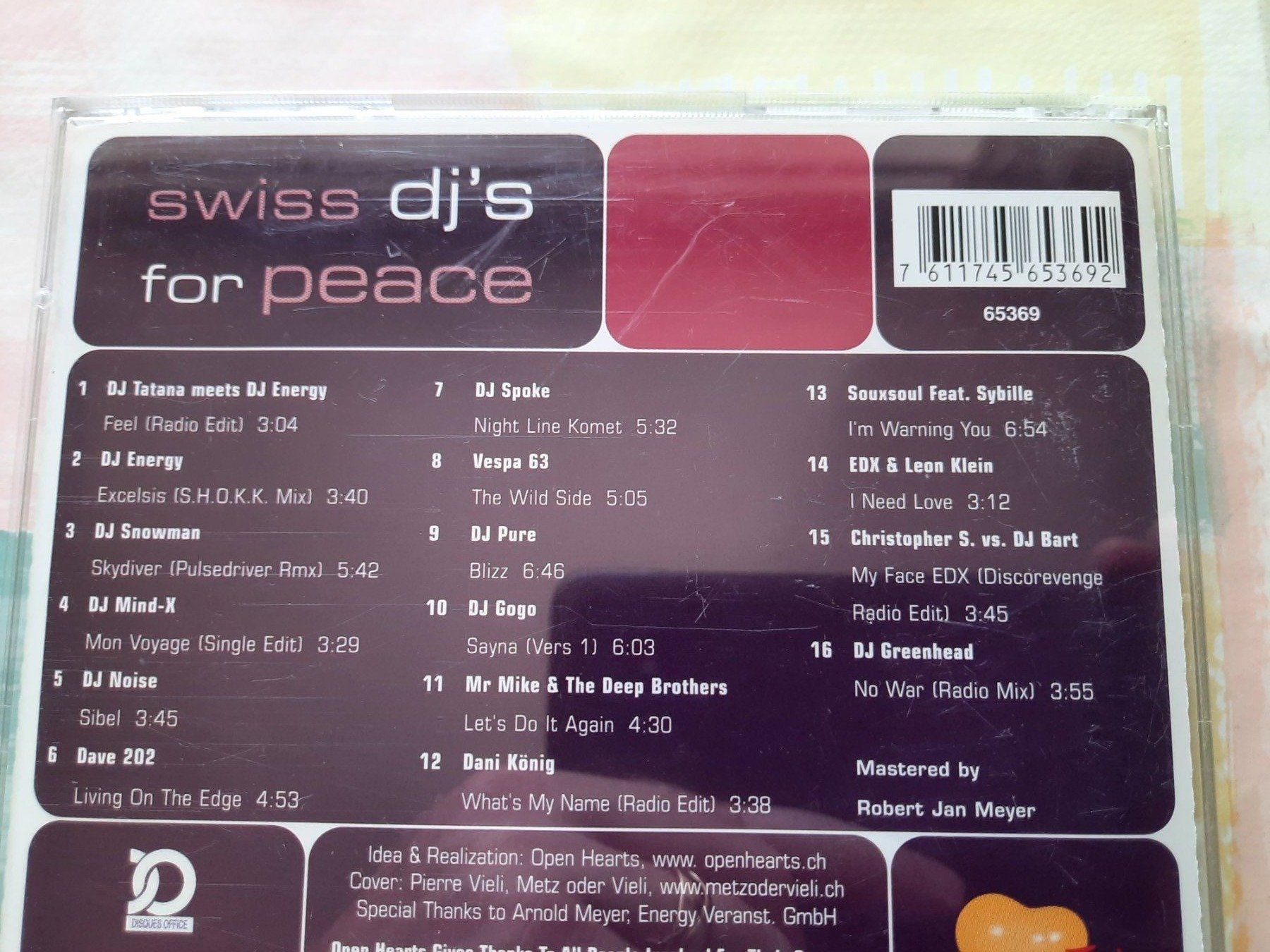 CD: CD Swiss's DJs for peace – Usato da Pully venduto da bro_n52j 5