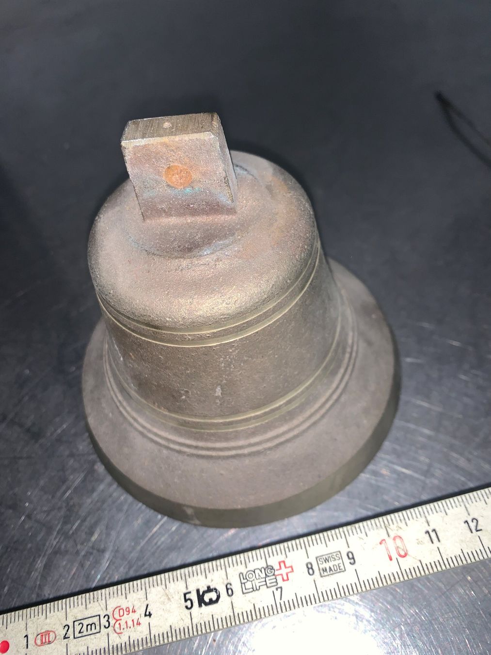 Campanacci mucche: Messing Glocke, Hausglocke  Schiffsglocke – Usato da Rickenbach SZ venduto da Frickler 3