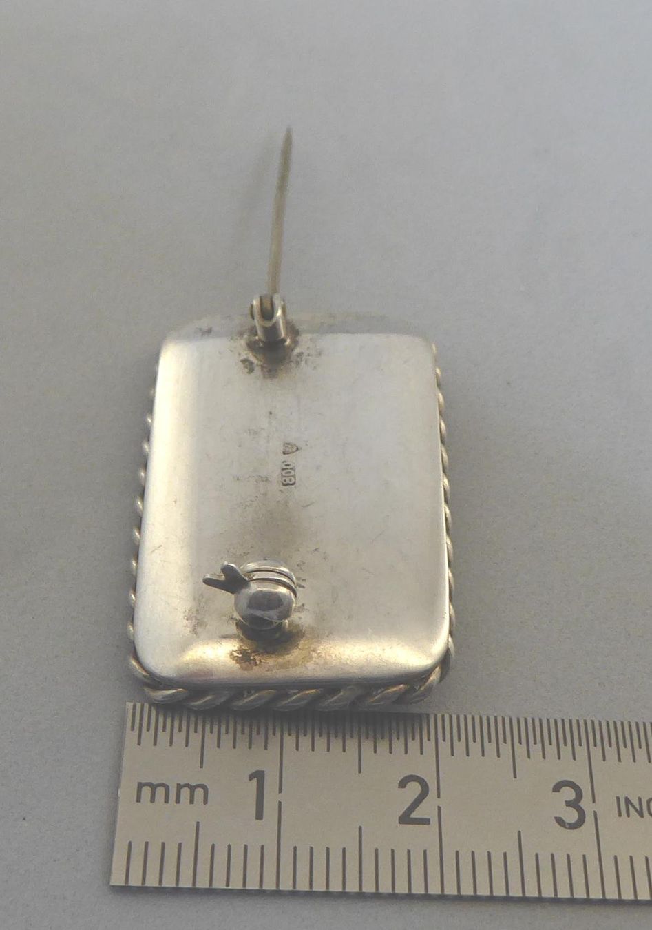 Broschen & Nadeln: Brosche 800 Silber Lutz und Weiss   um 1940 – Gebraucht aus Muri AG von Lineli2020 3