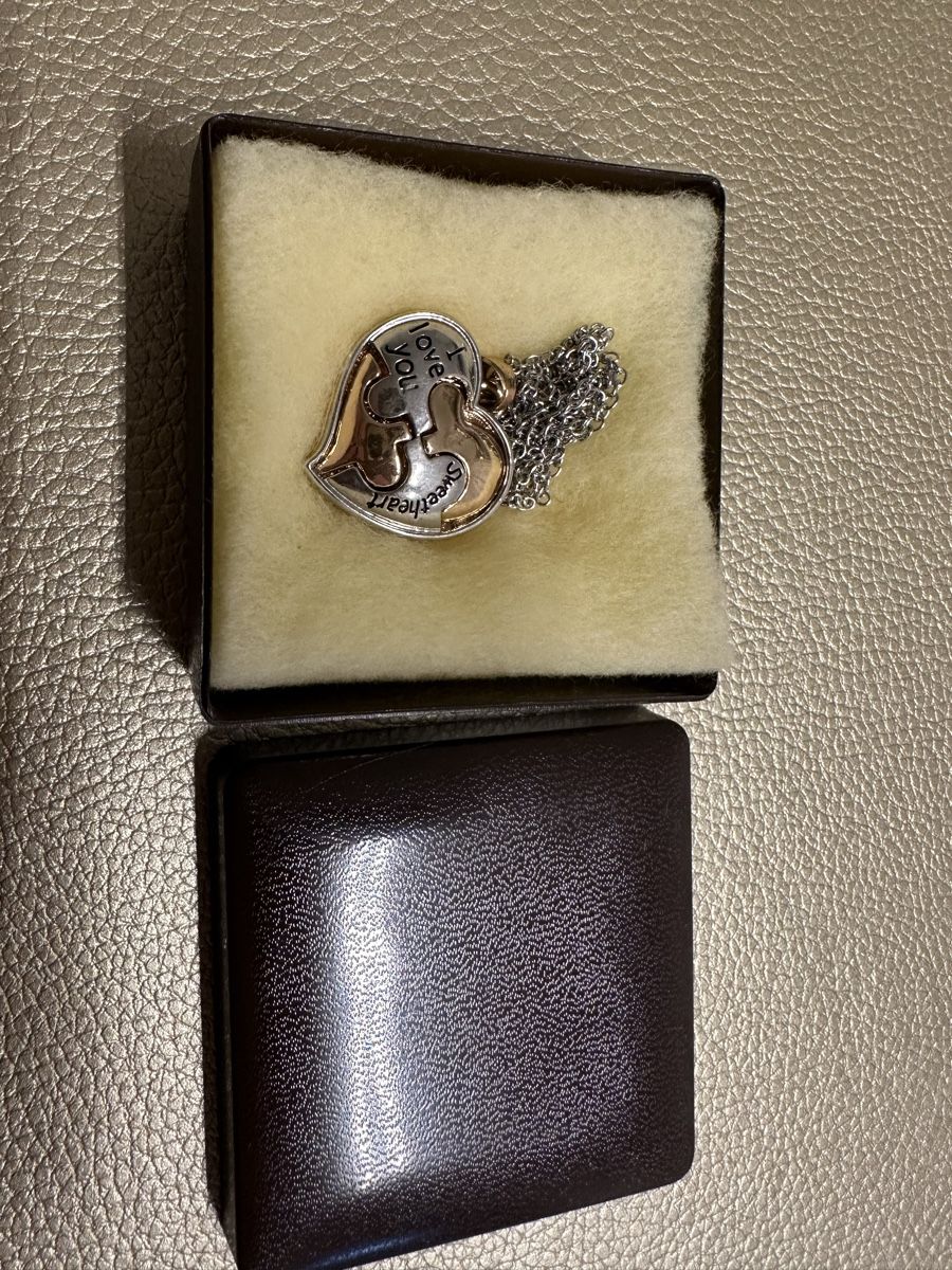 Ketten: Schmuck Halskette mit Herz Anhänger – Neu (gemäss Beschreibung) aus Frümsen von Swissline90 3