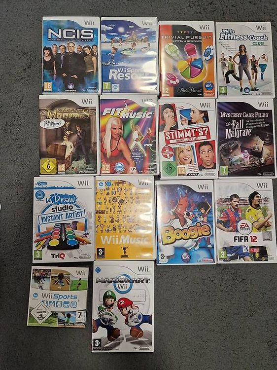 Wii mit zubehör 4