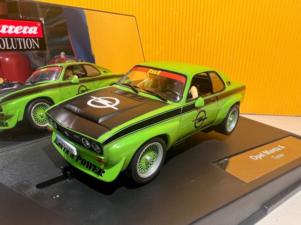 CARRERA Evolution Evolution Opel Manta A green | Slotcars und Slotcar Zubehör