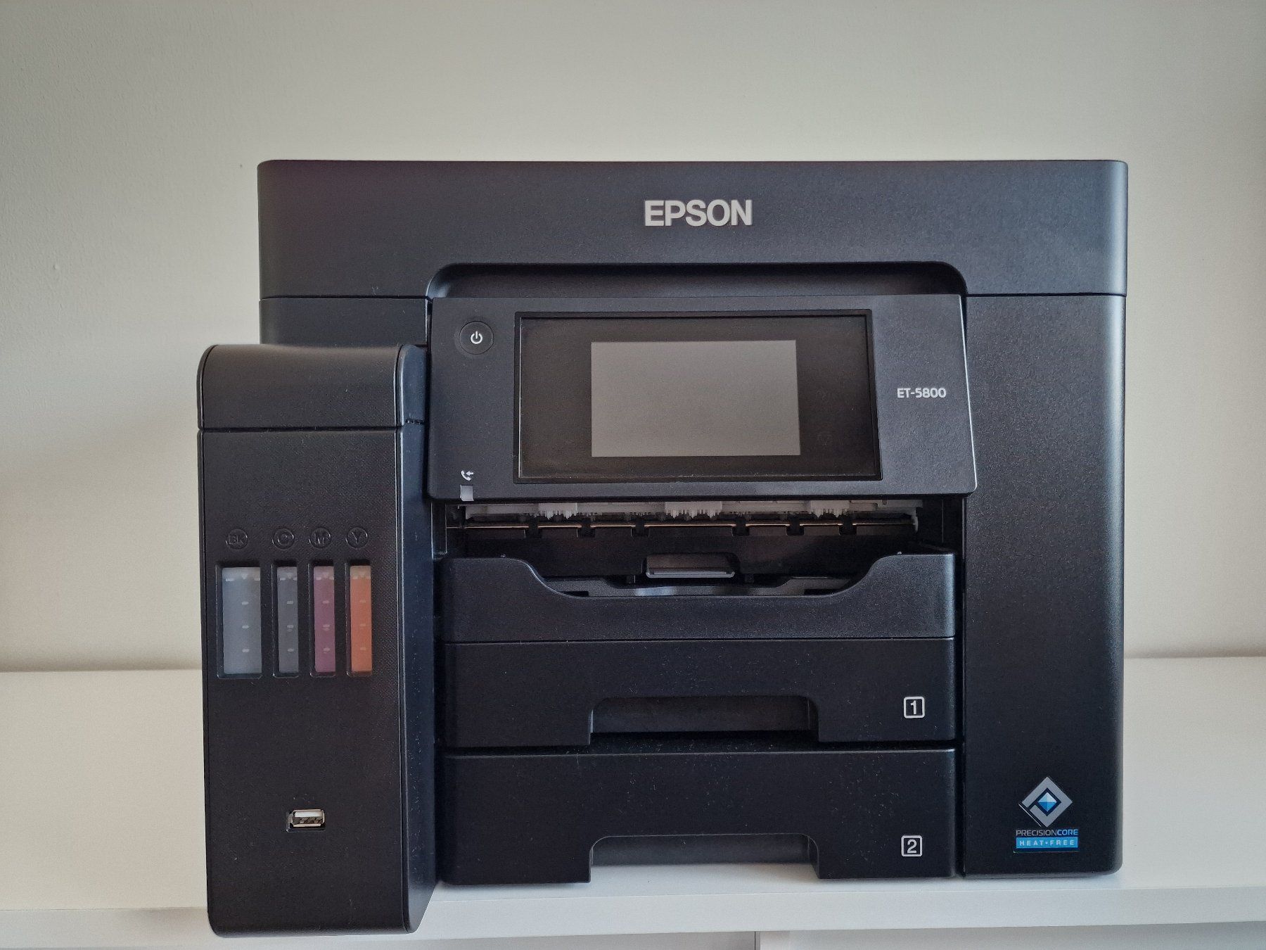 Epson Drucker: Epson EcoTank ET-5800 Multifunktionsdrucker + GRATIS – Neu (gemäss Beschreibung) aus Plaffeien von Rena88 1