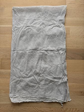 Schal gestreift mit anthrazit von IB Laursen