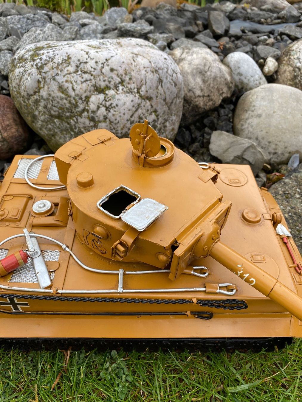 Kit di modellismo & Modellini statici: Panzer Tiger VI aus Blech – Nuovo (secondo la descrizione) da Langendorf venduto da Blechfahrzeuge 8