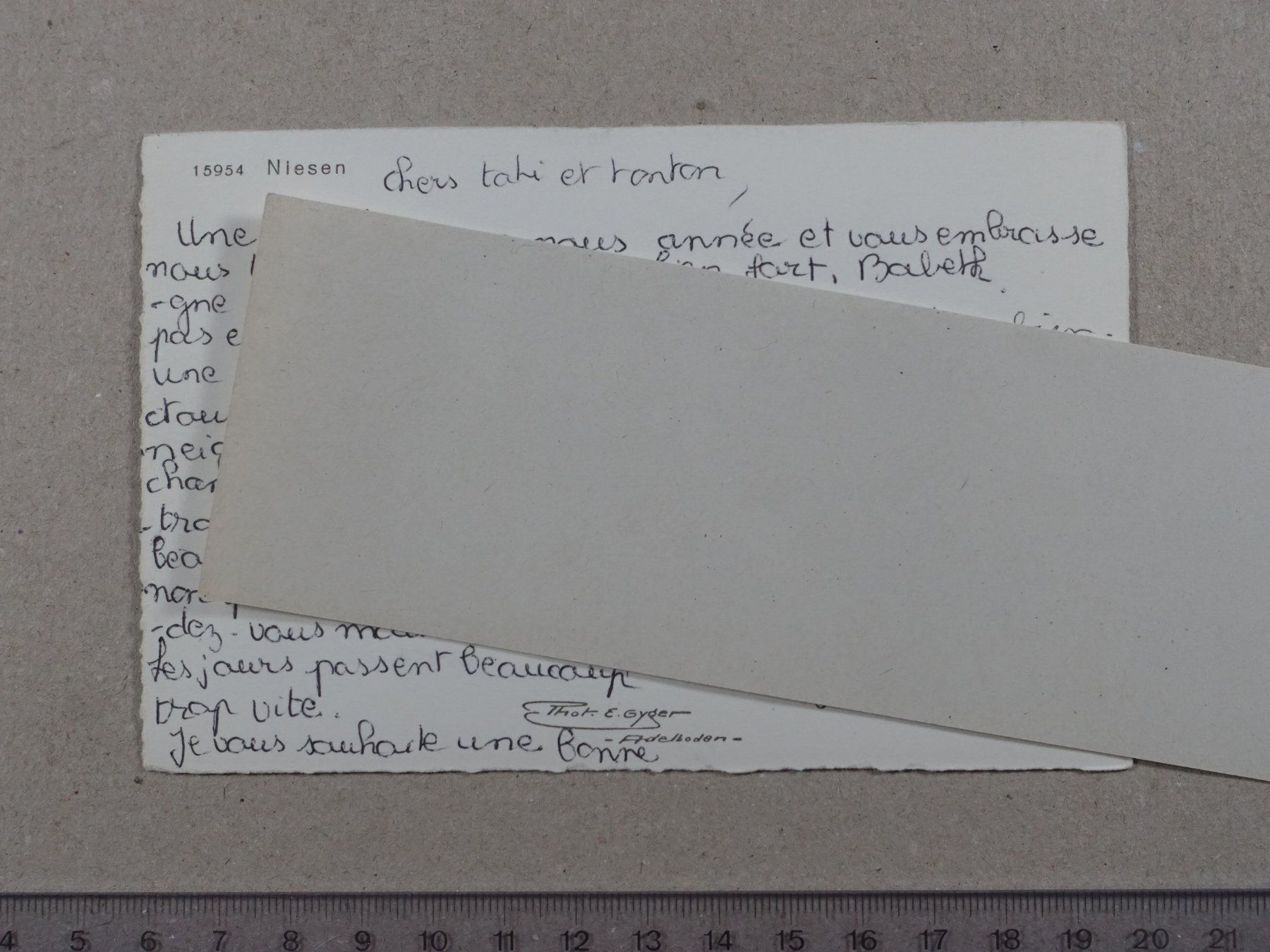 Cartoline postali: Niesen – Usato da Lenzburg venduto da fh1 1