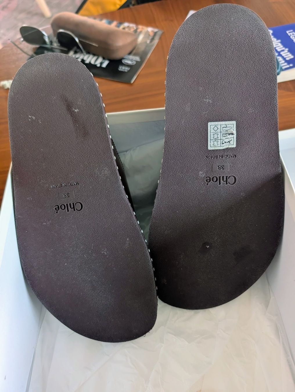 Chloé Scarpe da donna: Mules Chloé neuves, pointure 38 – Nuovo e nell'imballaggio originale da Carouge GE venduto da Ciphos64 2