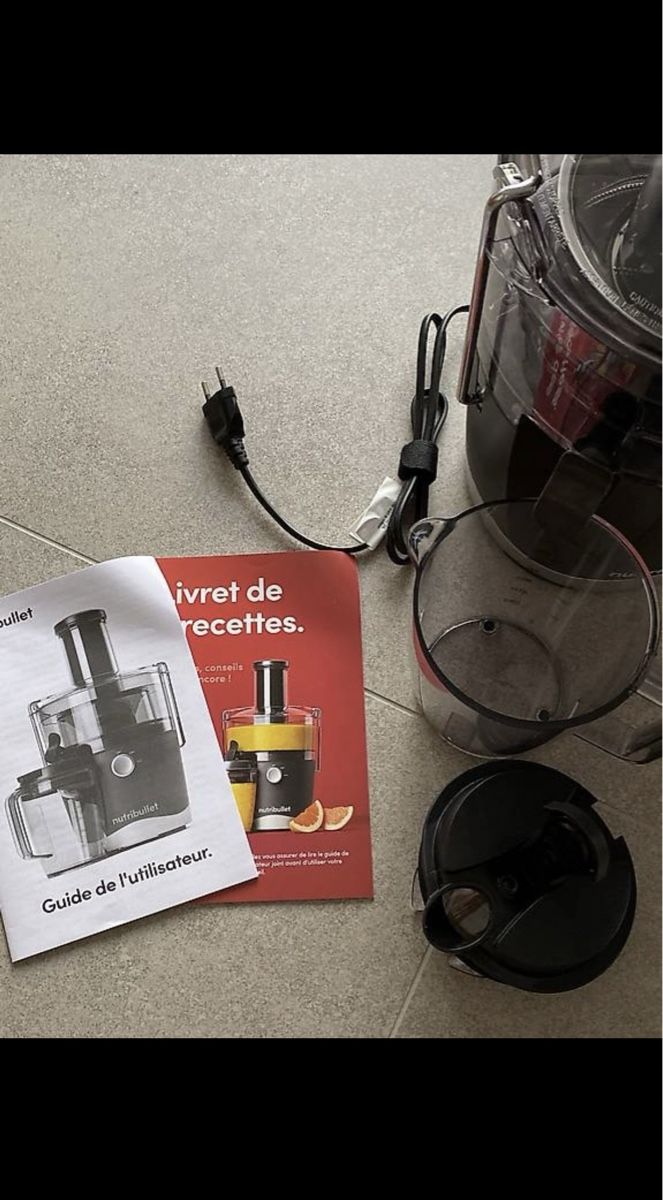 Nutribullet Elettrodomestici da cucina: Nutribullet Juicer centrifugeuse – Nuovo (secondo la descrizione) da Fiaugères venduto da lisalirali 3