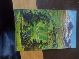 Antike Postkarte Chresta-Avers mit Weissberg