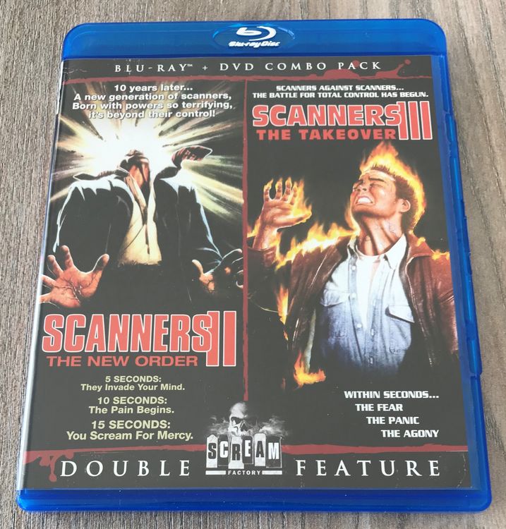 Scanners 2 & 3 Blu Ray von Scream Factory (USVersion) Kaufen auf Ricardo
