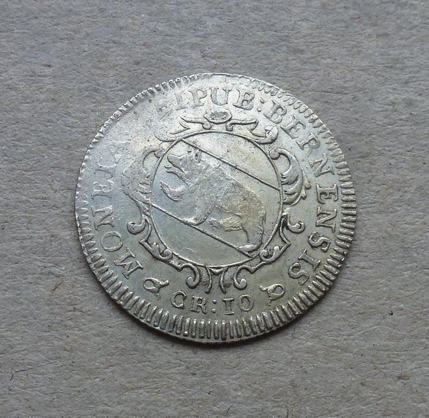 Tutti le monete: Bern, Schulprämie 10 Kreuzer 1700 – Usato da Walkringen venduto da Casablanca777