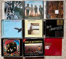 13 CDs ROCK DIV: DOORS 2x AMY WINEHOUSE DIRE STRAITS WOODSTO