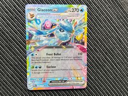 Pokemon Glaceon EX Prismatic Evolutions near Mint
