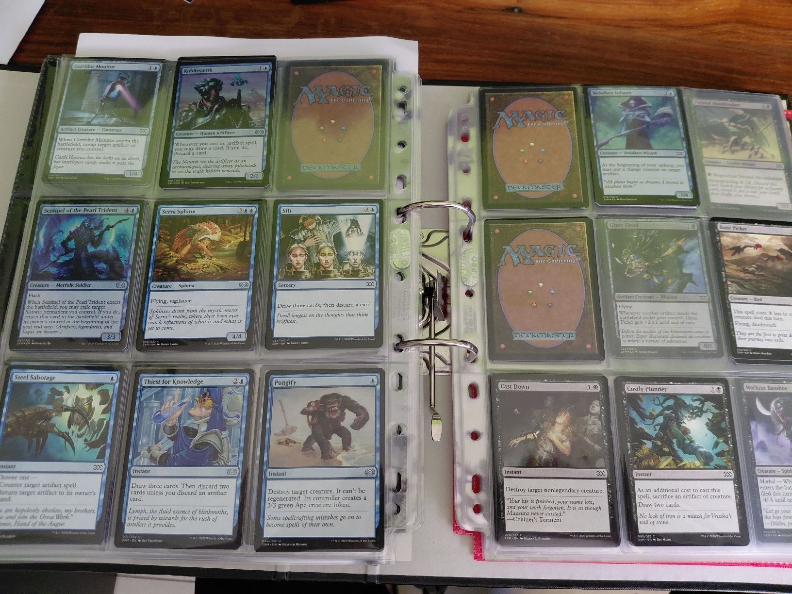 Magic The Gathering Carte collezionabili: Ordner mit ModernMasters und Double Masters+++ – Usato da Kehrsatz venduto da Jadeeeee 4