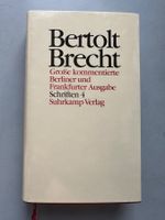 Bertolt Brecht: Schriften 4. Berliner/Frankfurter Ausgabe.