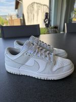 Nike Dunk Low Sneaker weiss grau gebrauchter Zustand