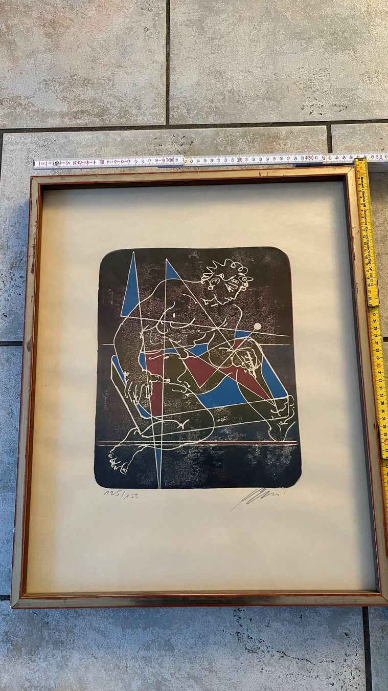 Grafica & Litografie: Lithografie Hans Erni  Limitierte Auflage – Nuovo (secondo la descrizione) da Hagendorn venduto da joeletaxi1