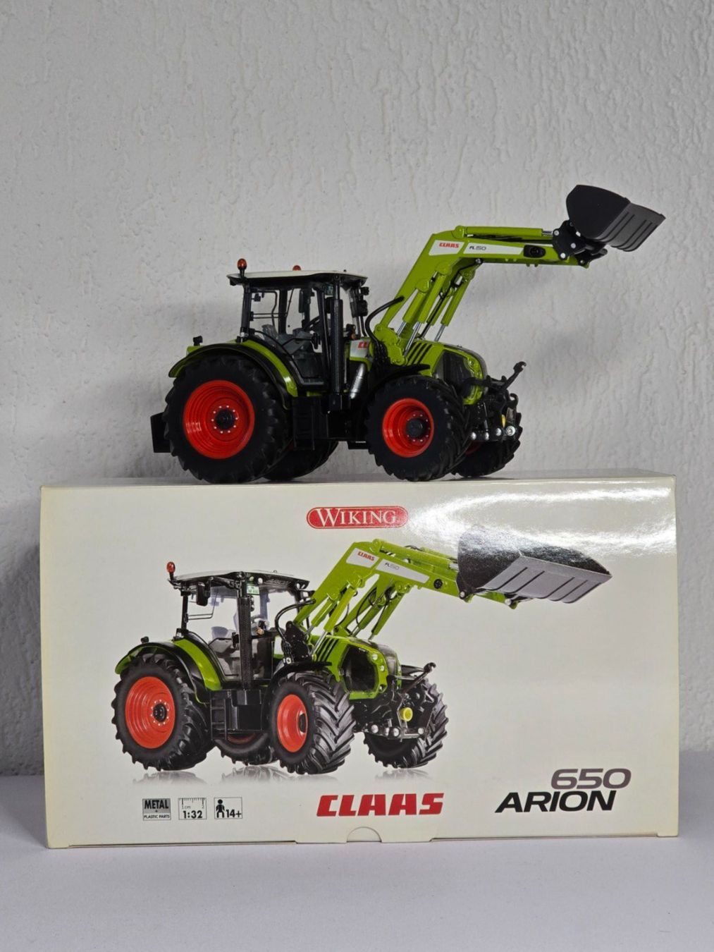 Wiking Kit di modellismo & Modellini statici: Wiking, 077325, Claas Arion 650, Vitrine – Nuovo (secondo la descrizione) da Kloten venduto da Nicola2