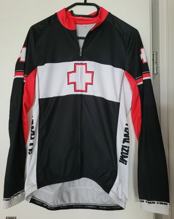 Fahrradtrikot Pearl Izumi Herren schwarz rot Grösse L