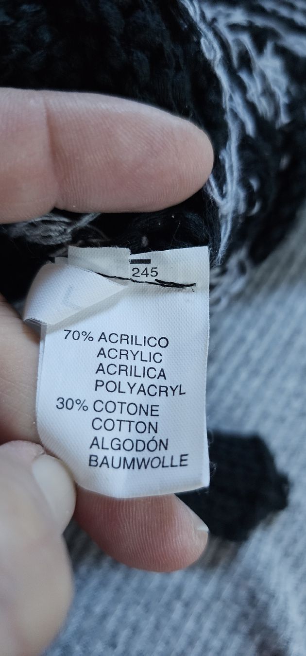 Giacche: Schwarze Strickjacke, Grösse unisize, neu – Nuovo (secondo la descrizione) da Ferden venduto da jemyce 2