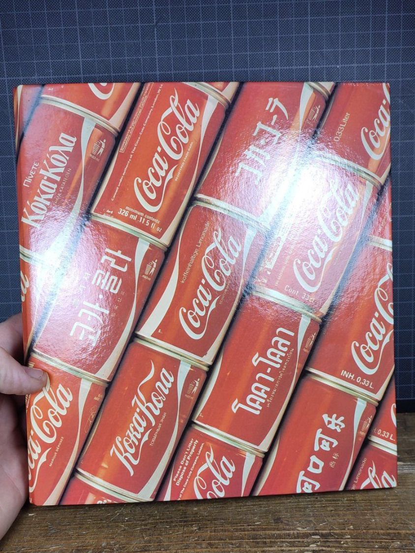 Ordner: Wunderschöner alter COCA-COLA ORDNER – Gebraucht aus Gelterkinden von MYSTOREFORYOU4460