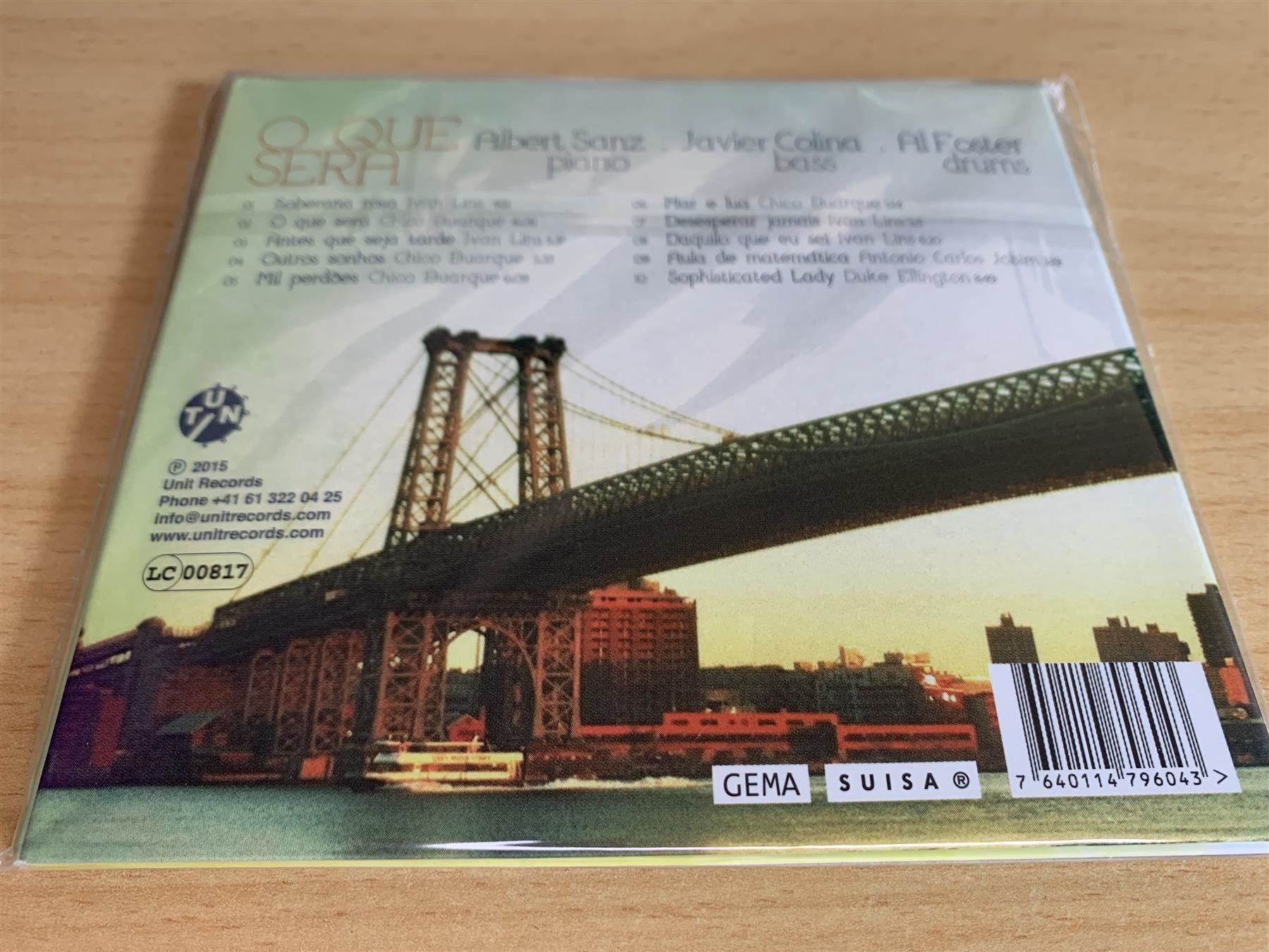 CD: Albert Trio Sanz - O Que Sera – Nuovo e nell'imballaggio originale da Rikon im Tösstal venduto da Alpenmutz 1