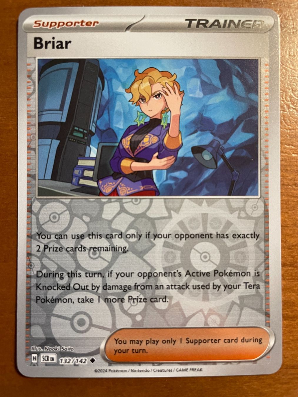 Pokémon Carte collezionabili: Pokemon Briar Reverse (Versand gratis) – Nuovo (secondo la descrizione) da Chur venduto da Angerson