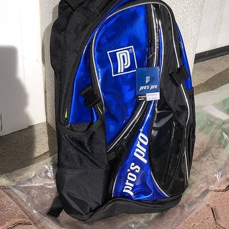 Zaino sportivo Pros Pro blu/nero nuovo