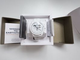 Omega x Swatch Bioceramic MoonSwatch EarthPhase neu