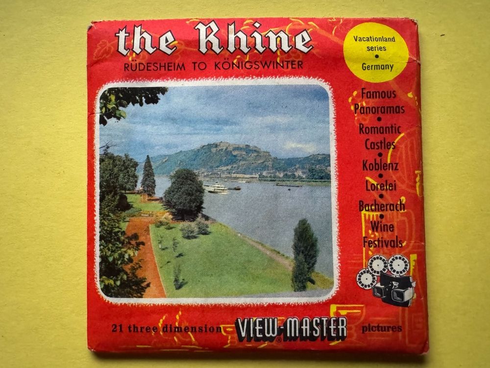 LES ENTRECHATS - View Master 3D Mattel - 3 Disques - Neuf Sous Blister France - 1980