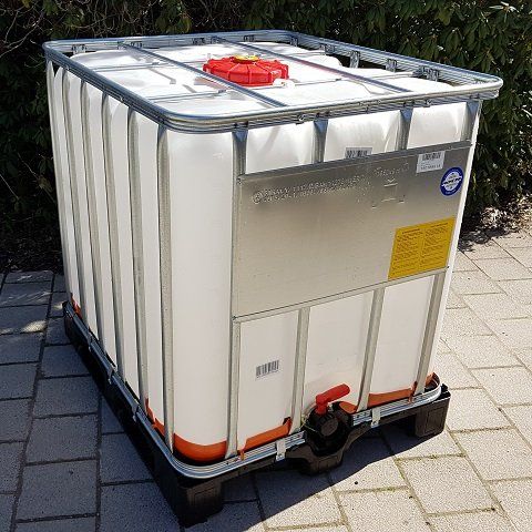 NEUER IBC Wassertank Container 1000l, Kunststoff-Palette (Neu und ...