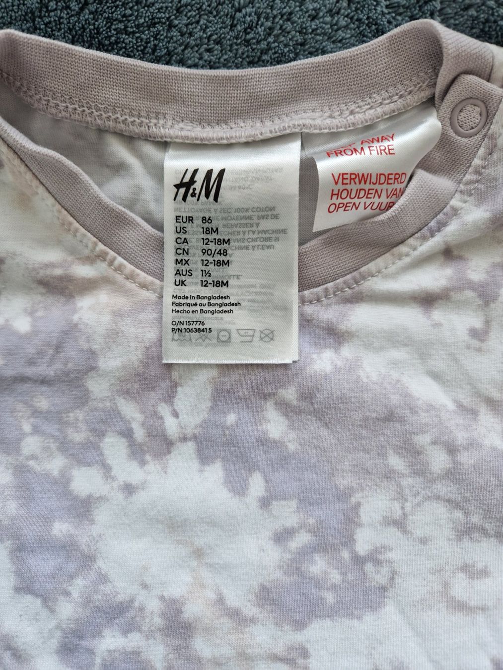 H&M Pigiama & Simili: Kurzarm Pyjama grösse 86 – Usato da Heimberg venduto da Eleanor20 1