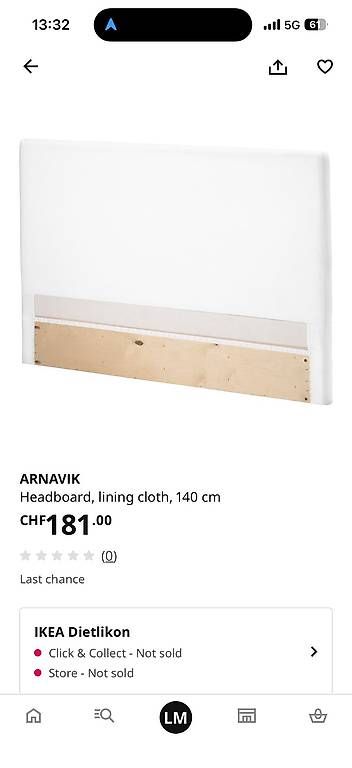 Letti: Ikea Dunvik Bettgestell beige – Usato da Wallisellen venduto da ameliasboutique 4