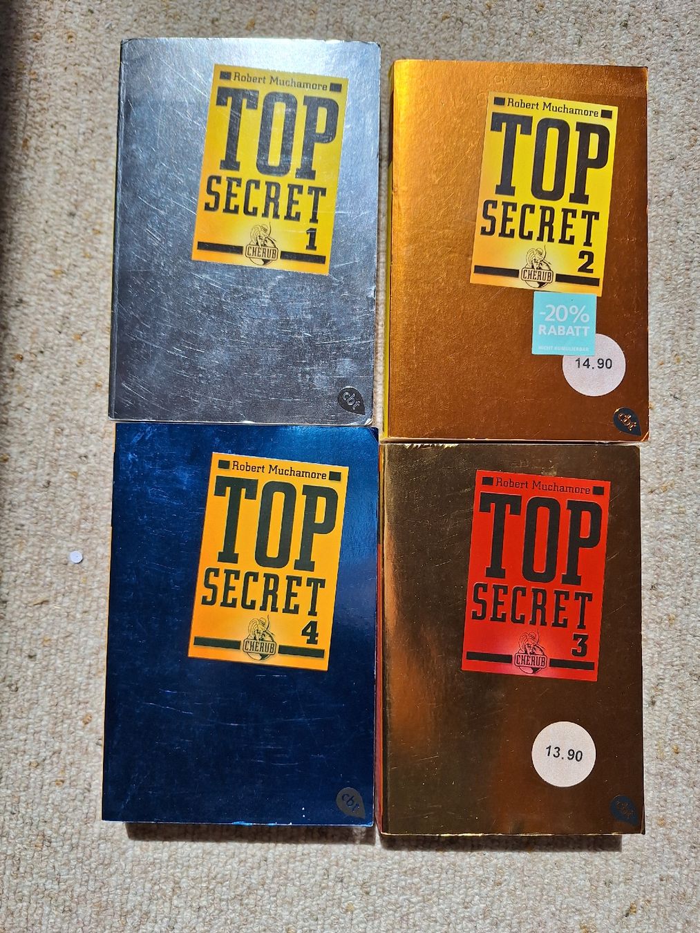 Libri: Top Secret 1 - 4 – Usato da Oberwil-lieli venduto da jow_ynb5