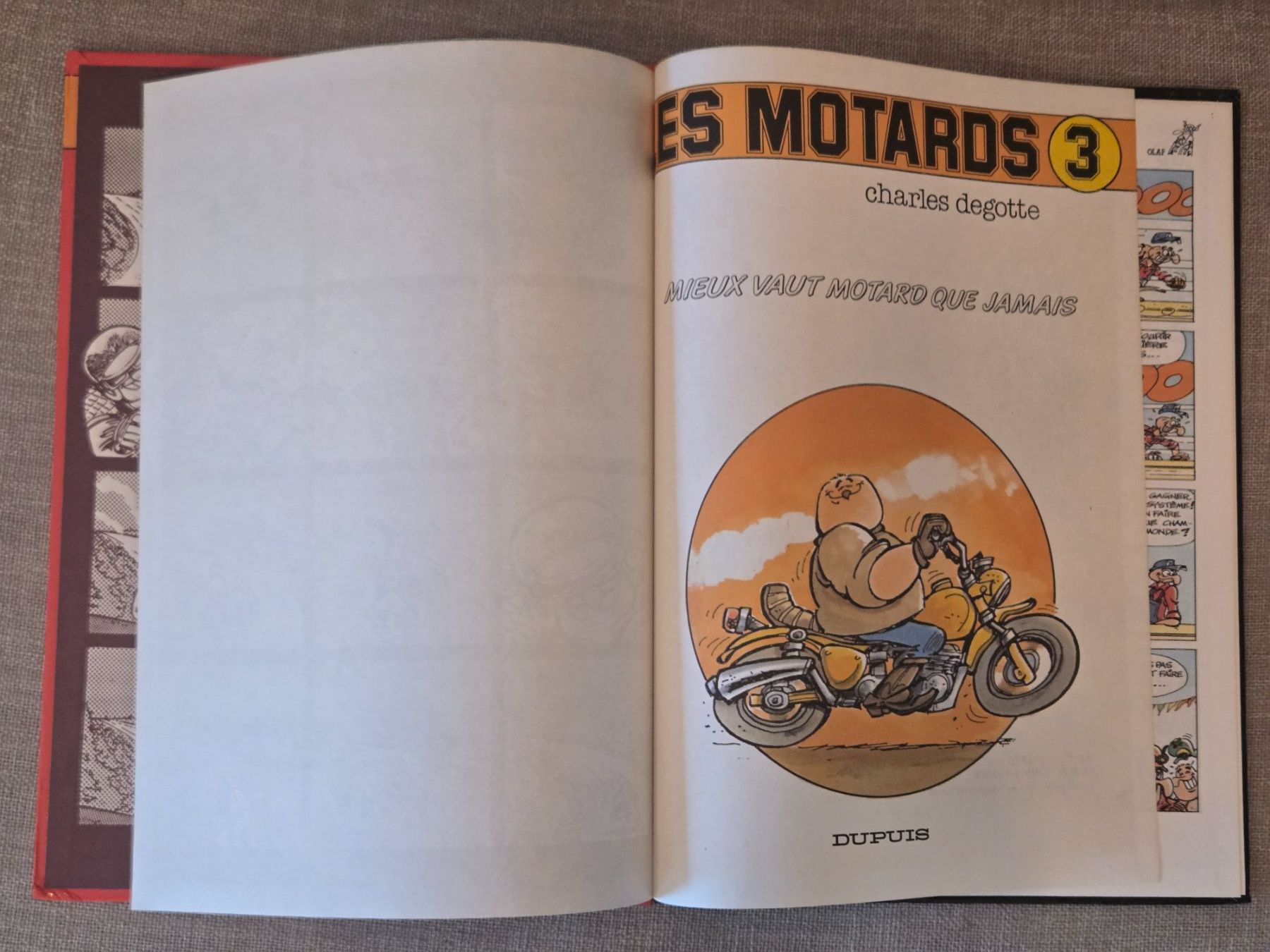 Fumetti: Les Motards N°3 - EO – Usato da Crémines venduto da Blakedrake 4