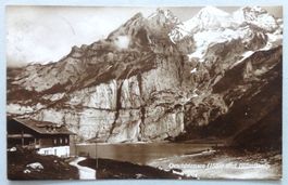 Oeschinensee (1583 m) und Blümlisalp